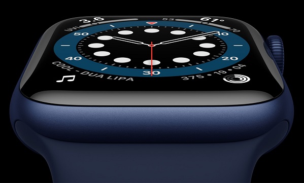 Inteligentné hodinky Apple Watch Series 6.