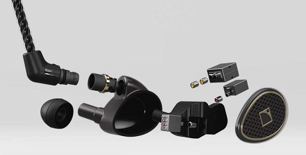 In-Ear monitory do uší L-Acoustics Contour XO.