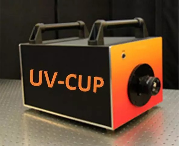 Znázornenie systému UV-CUP.