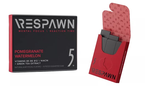 Nové žuvačky Razer Respawn 5 pre hráčov.