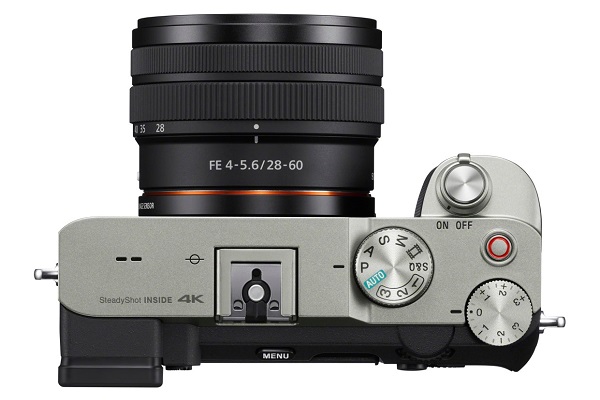 Bezzrkadlový full-frame fotoaparát Sony Alpha 7C (α7C).