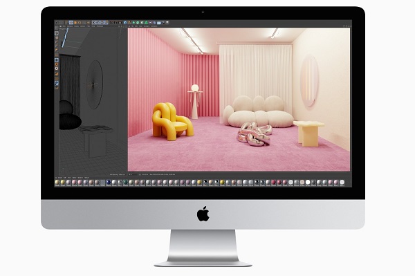 27-palcový All-in-One počítač Apple iMac pre rok 2020.