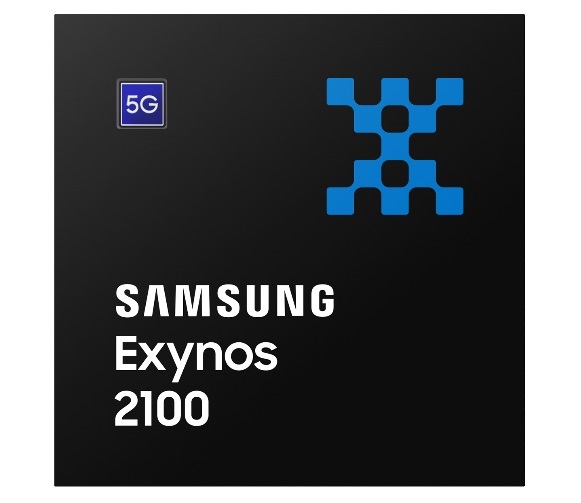 Mobilný procesor Samsung Exynos 2100.