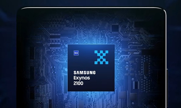Mobilný procesor Samsung Exynos 2100.
