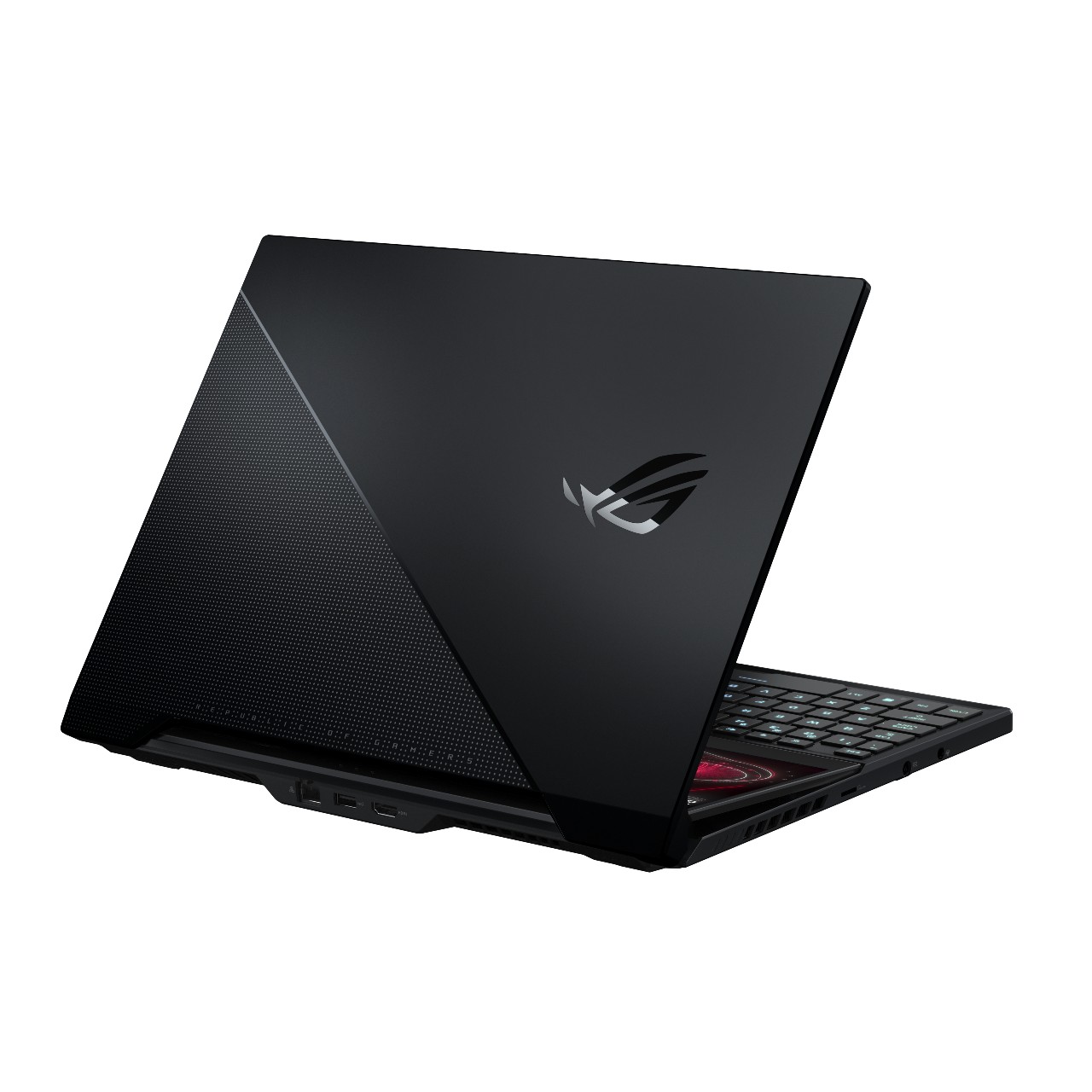 Herný notebook s dvoma displejmi ROG Zephyrus Duo 15 SE.
