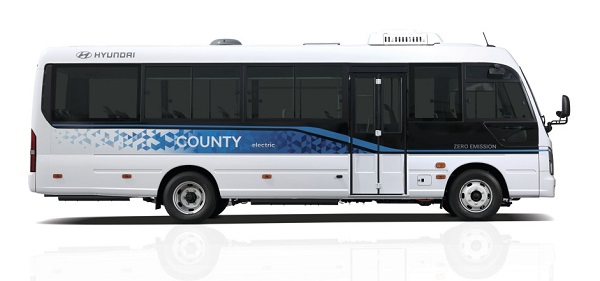 Elektrický minibus Hyundai County Electric.