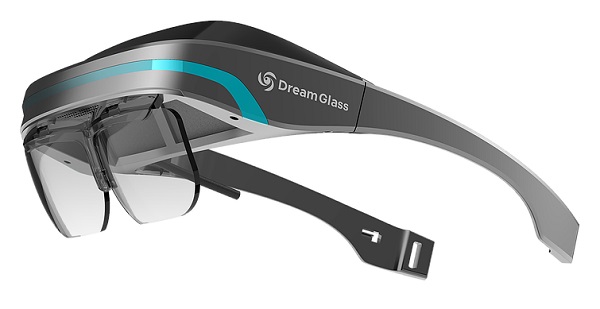Okuliare pre zobrazenie rozšírenej reality DreamGlass 4K.