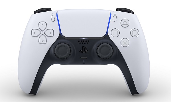 Nový bezdrôtový herný ovládač DualSense pre hernú konzolu PlayStation 5.