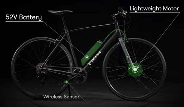 Konverzná súprava pre elektrifikáciu bicyklov Unlimited Ebike Conversion Kit.