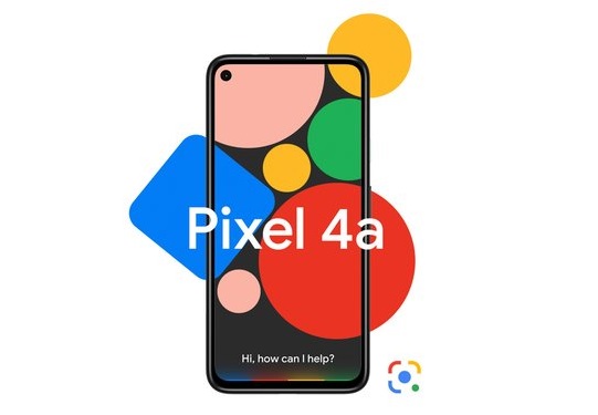 Smartfón strednej triedy Google Pixel 4a.