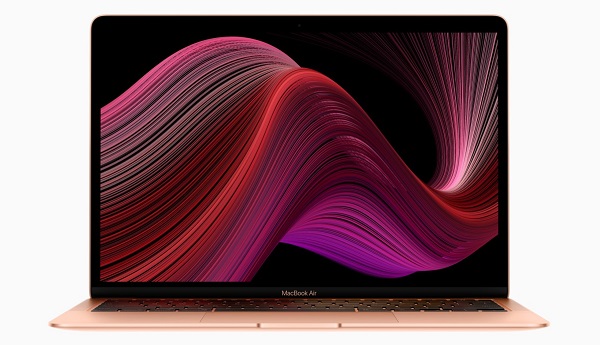 Aktualizovaný notebook Apple MacBook Air pre rok 2020.