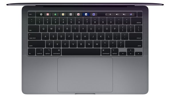Aktualizovaný model 13-palcového notebooku Apple MacBook Pro.