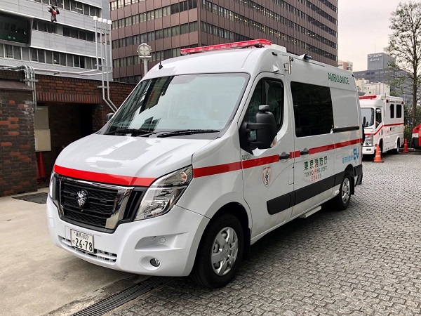 V Tokiu nasadia prvé elektrické vozidlo ambulancie záchrannej zdravotnej služby.