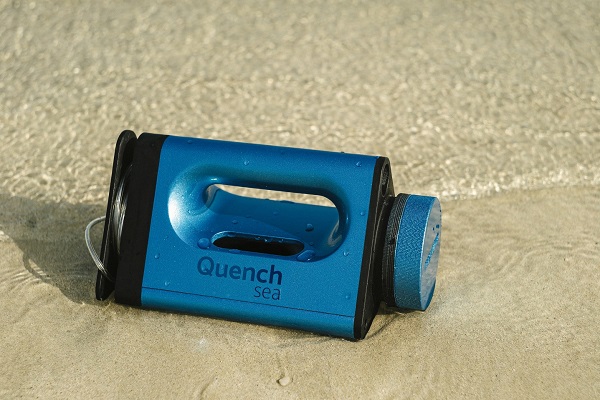 Prenosné zariadenie na odsoľovanie morskej vody QuenchSea.