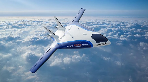 Spoločnosti Natilus a Zeroavia sa spojili, aby dali 600-kilowattovú vodíkovú pohonnú sústavu do lietadla Kona s krídlami splývajúcimi s trupom.