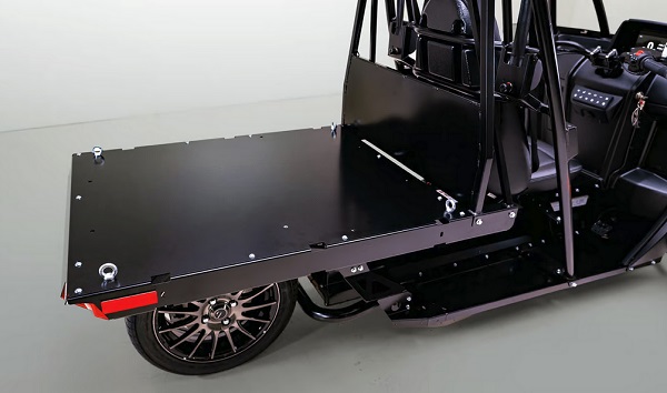 Modulárna úžitková e-trojkolka Arcimoto MUV.