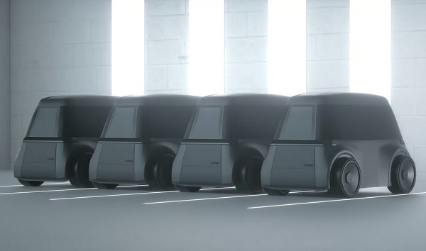 Flotily robotov Autev budú mať základňu v centrálnej nabíjacej stanici v garáži.