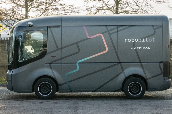 Spoločnosť Arrival vyvíja pre svoje vozidlá systémy autonómnej jazdy v rámci britského programu Robopilot.