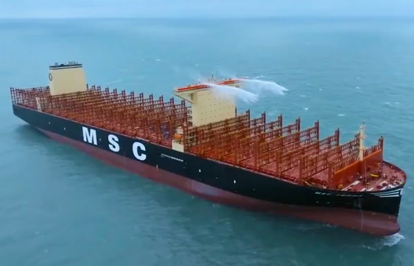 MSC Tessa je v súčasnosti najväčšia kontajnerová loď na svete.