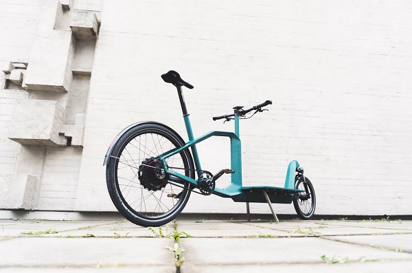 Nákladný elektrický bicykel z uhlíkových vlákien Sane.