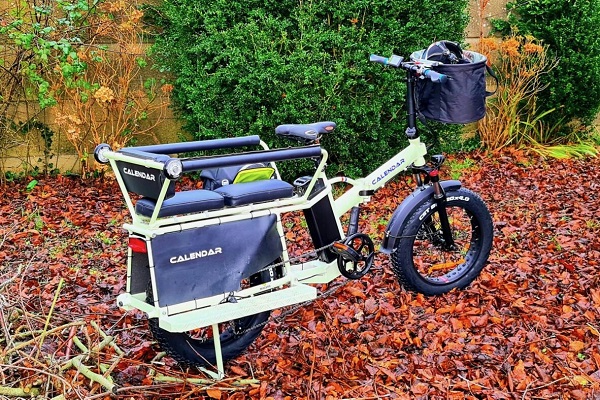 Skladací nákladný elektrický bicykel Longtail Max.