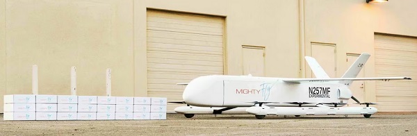 Autonómny nákladný dron MightyFly Cento.