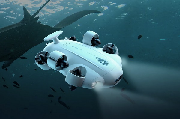Podvodný dron Qysea Fifish V-EVO.