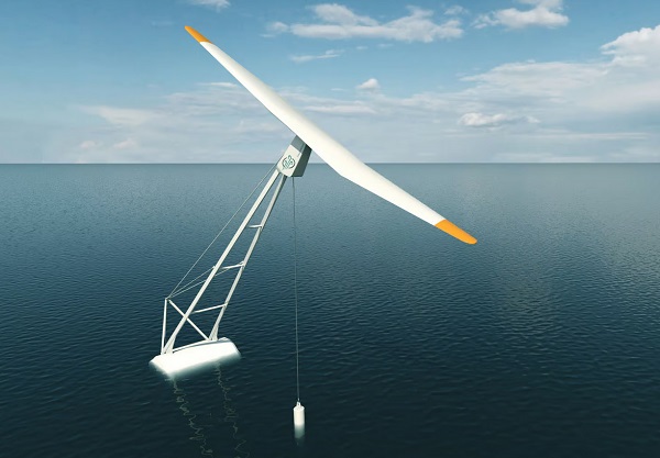 Obrovské jednolopatkové plávajúce turbíny by mohli vytvoriť viac energie za výrazne nižšie náklady v porovnaní s tradičným dizajnom veterných turbín.