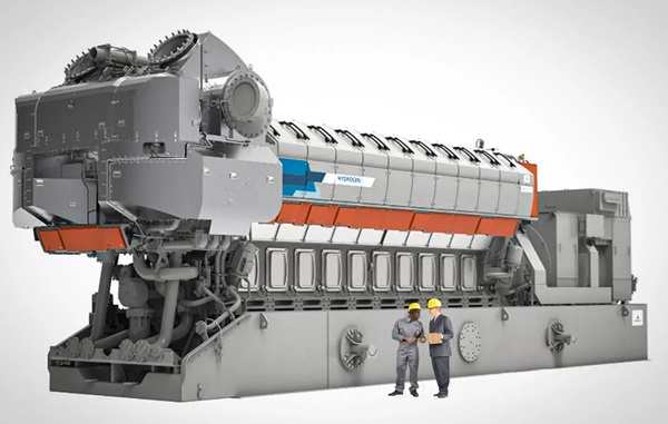 Motor Wärtsilä 31SG-H1 pripravený na vodík.