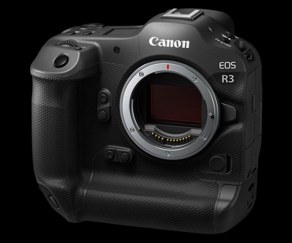 Vlajková loď bezzrkadlového full-frame fotoaparátu Canon EOS R3.