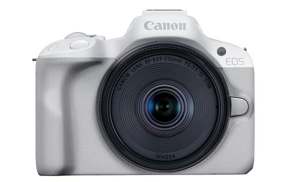 Bezzrkadlový fotoaparát Canon EOS R50.