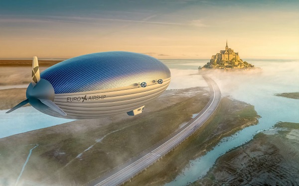 Vzducholoď Solar Airship One uskutoční prvý let na svete vzducholoďou bez medzipristátia okolo zemegule.