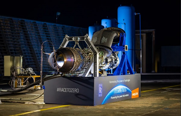 Spoločnosť Rolls-Royce plánuje ďalšie testovanie svojho vodíkového prúdového motora.