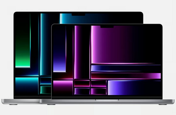 Apple MacBook M2 Pro a M2 Max.