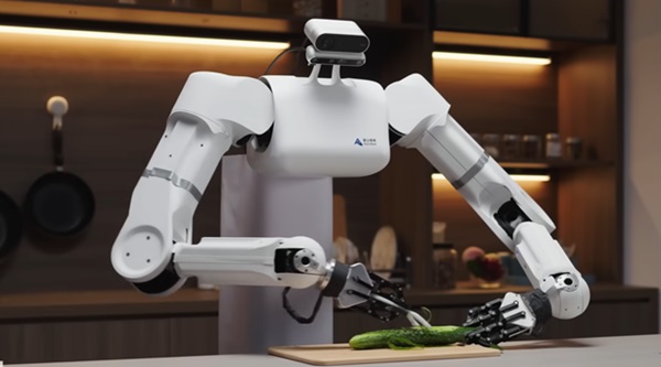 Humanoidný robot poháňaný umelou inteligenciou Astribot S1 je nielen rýchly, ale aj mimoriadne zručný.