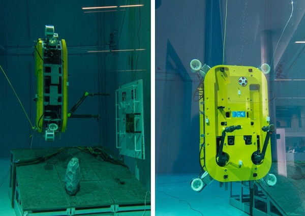Podvodný AUV / ROV robot Cuttlefish.