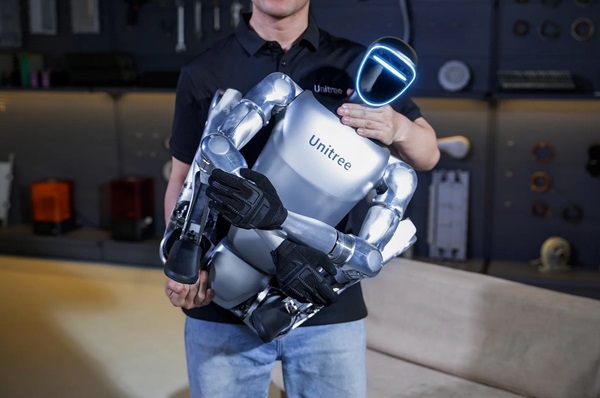 Všestranný humanoidný robot Unitree G1.