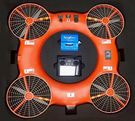 Hybridný záchranný dron TY-3R Flying Lifebuoy. Hybridný záchranný dron TY-3R Flying Lifebuoy.