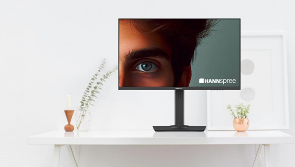 Hybridný monitor s technológiou farebného e-atramentu Hannspree Hybri Monitor.