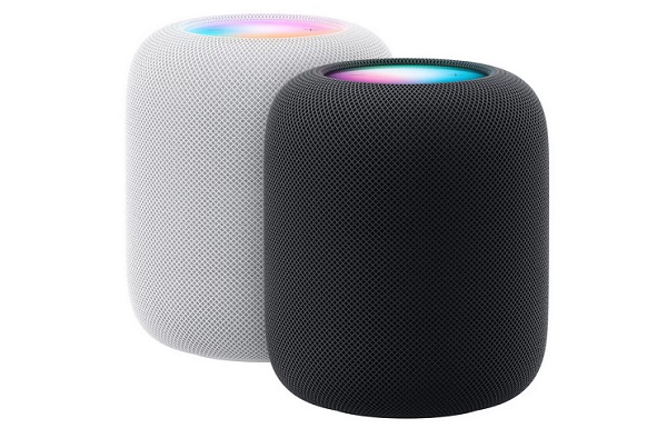 Inteligentný reproduktor Apple HomePod 2. generácie.