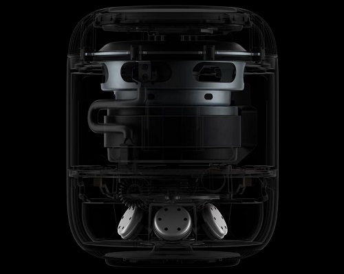 Inteligentný reproduktor Apple HomePod 2. generácie.