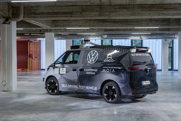 Prototyp autonómnej elektrickej dodávky Volkswagen ID.Buzz.