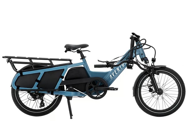 Nákladný elektrický bicykel Aventon Abound.