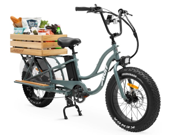 Nákladný elektrický bicykel Higgs Cargo.