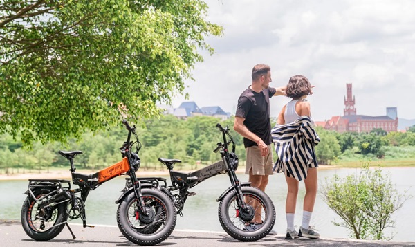 Skladací horský e-bicykel s dvomi motormi Lenkeleisi X3000 Max.