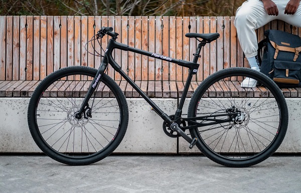 Modulárny bicykel REF Bikes s vymeniteľnými rámovými trubkami.