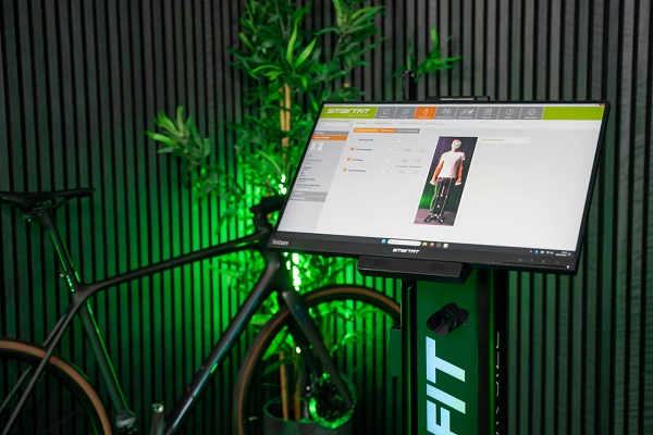 Inteligentný kiosk na prispôsobenie bicykla na mieru Smartfit Q2.