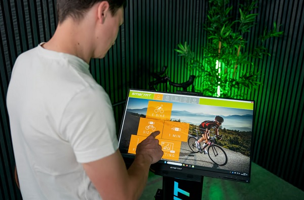 Inteligentný kiosk na prispôsobenie bicykla na mieru Smartfit Q2.