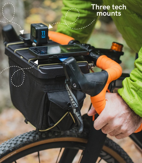 Veľká taška na riadidlá Route Works The Big Handlebar Bag.