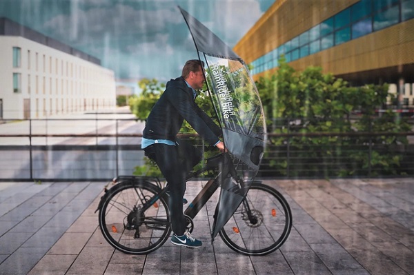 Cyklistický kryt proti dažďu Softtop.